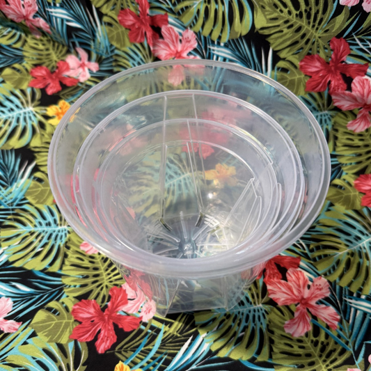 Clear Aeration Repotting Pot