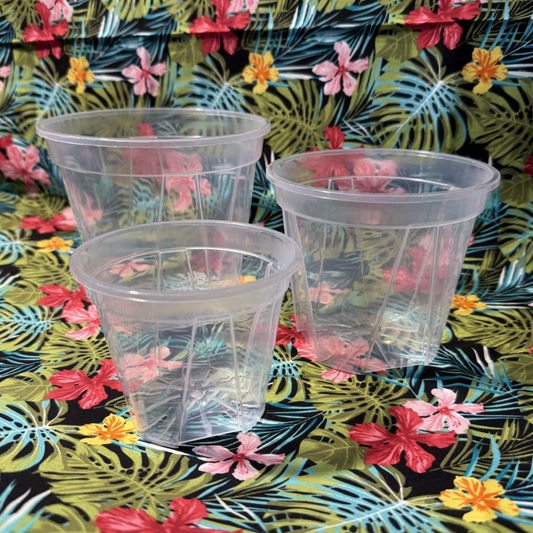 Clear Aeration Repotting Pot