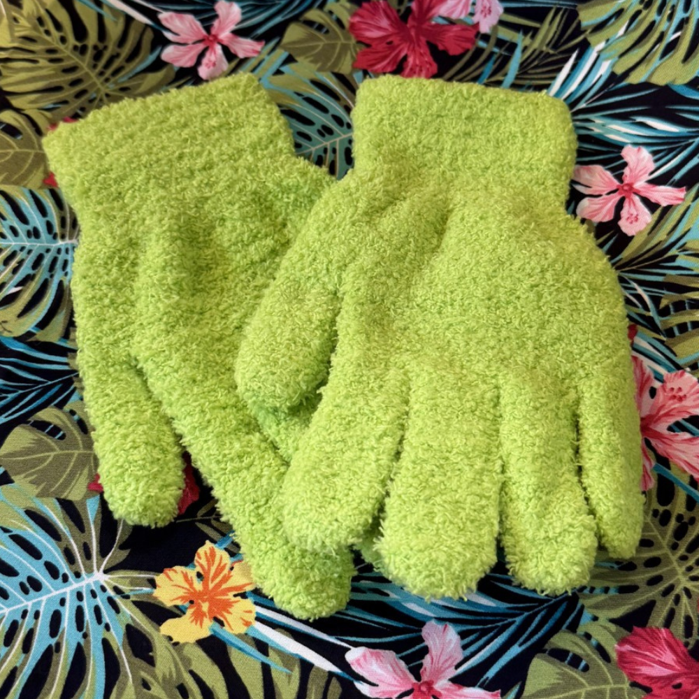 Microfibre Leaf Wiping Gloves