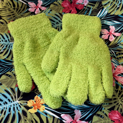 Microfibre Leaf Wiping Gloves