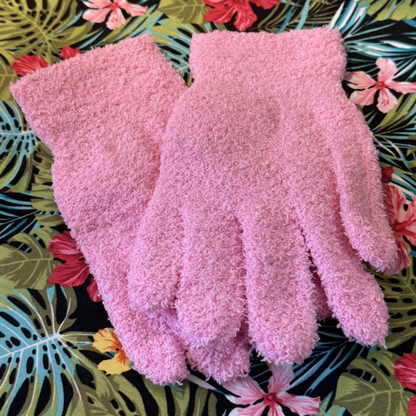 Microfibre Leaf Wiping Gloves